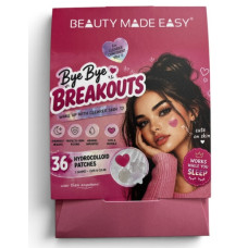 Beauty Made Easy® - bye bye breakouts - hydrocolloid patches